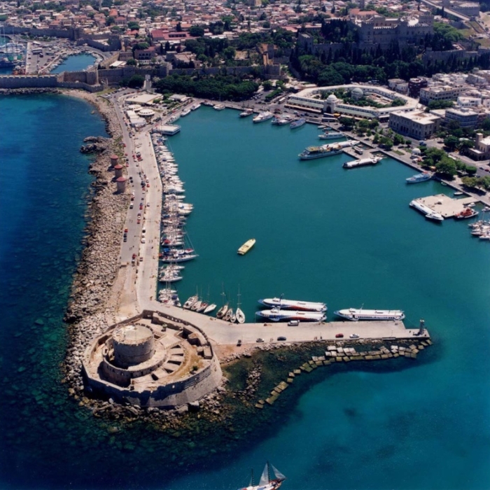 Rhodes - The fortress of Agios Nikolaos (Saint Nicholas)